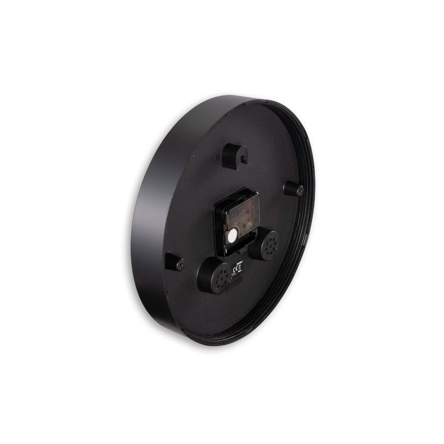 Hama Elba Quartz clock Round Black, White – 3