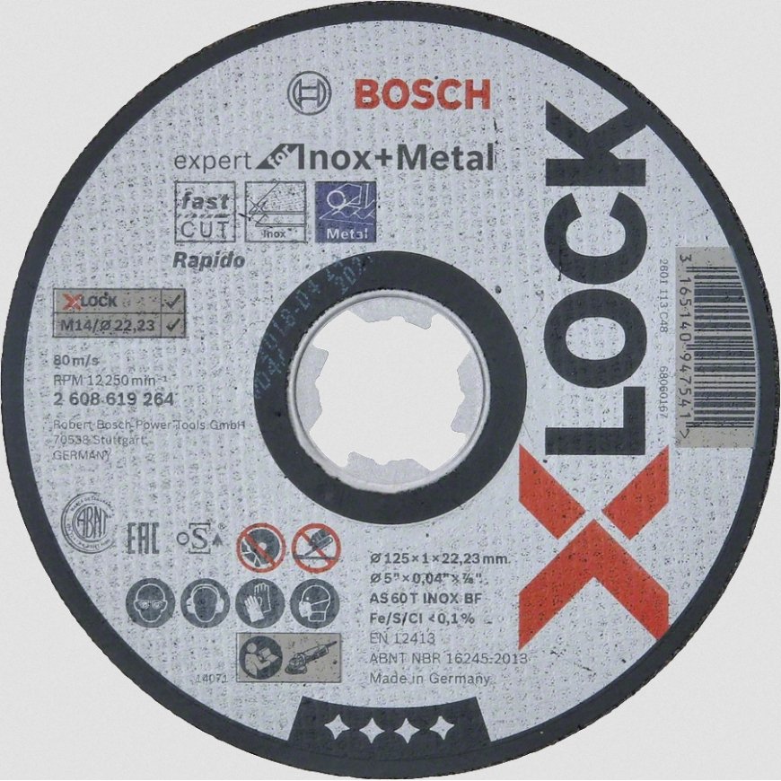 Bosch 2 608 619 264 аксессуар для угловых шлифмашин Ріжучий диск