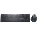 DELL KM900 näppäimistö Sisältää hiiren Office RF Wireless + Bluetooth QWERTY Kansainvälinen (US) Gra DELL KM900 näppäimistö Sisältää hiiren Office RF Wireless + Bluetooth QWERTY Kansainvälinen (US) Gra