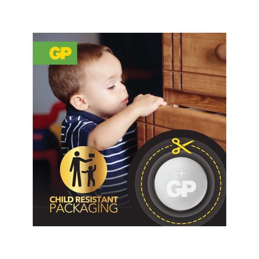 GP Batteries Lithium CR3032 Vienreizējas lietošanas baterija Lithium-Manganese Dioxide (LiMnO2) – 3