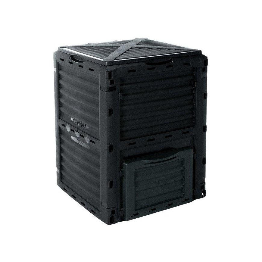 Bigbuy Garden Garden compost bin, closed, with lid - 300l – 4