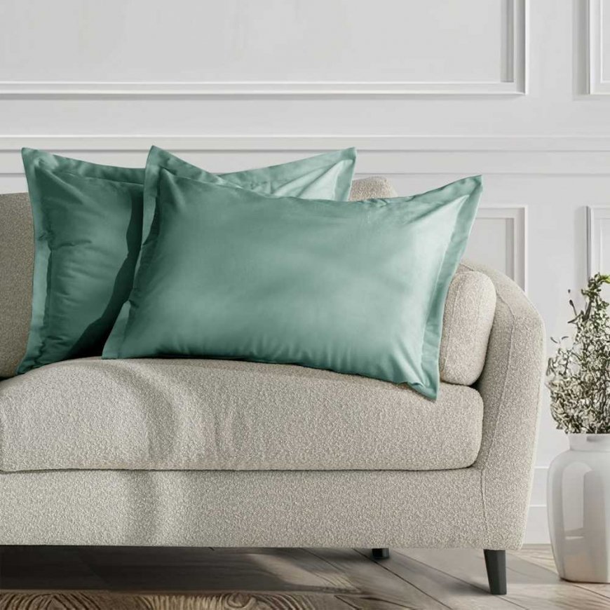 AmeliaHome Decorative pillowcase AH VELVET MINT SIDE size is 50X70*2 – 4