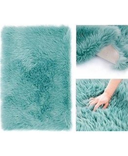 AmeliaHome Carpet AH DOKKA NONSLIP Blue 75x120