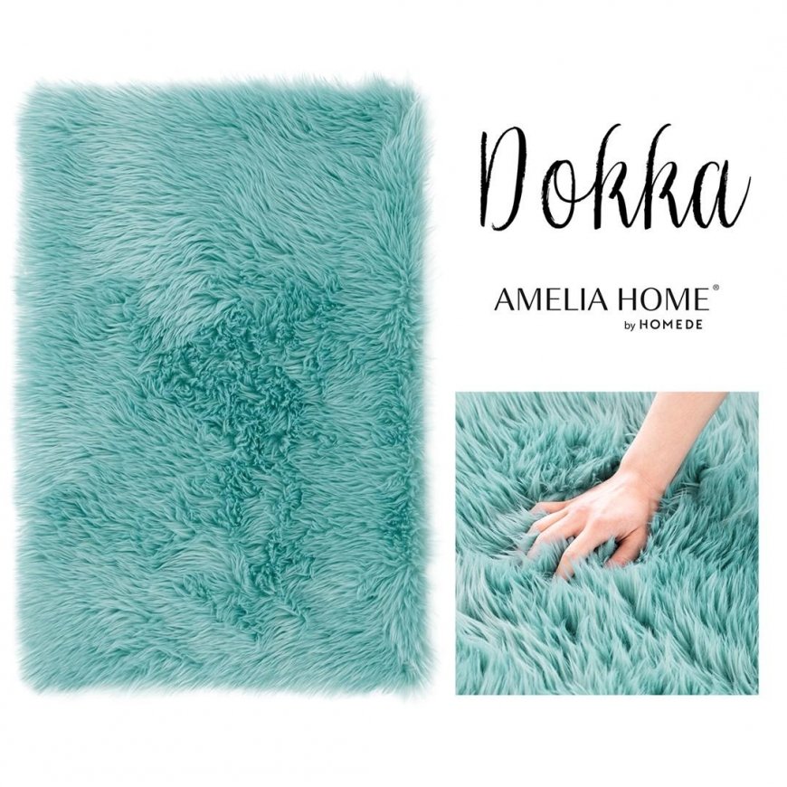 AmeliaHome Carpet AH DOKKA NONSLIP Blue 75x120 – 4