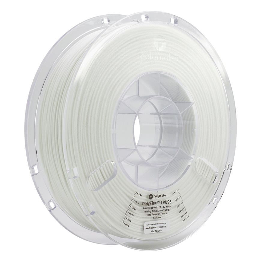 Polymaker PolyFlex TPU-95A - 0.75kg - 1.75mm - Baltas