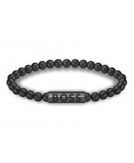 Hugo Boss Musta helmirannekoru Sphere 1580659