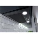Berdsen Black under-cabinet kitchen hood 52 cm BE-50