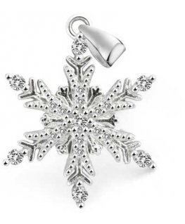 Beneto Design silver pendant Snowflake AGH681