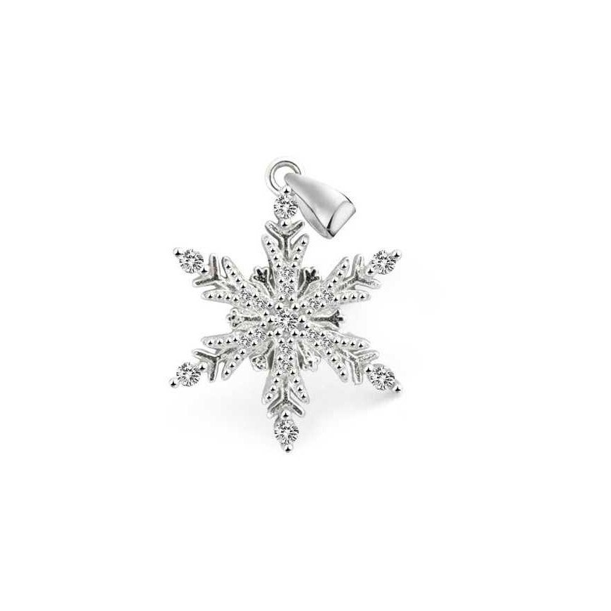 Beneto Design sidabrinis pendant Snowflake AGH681