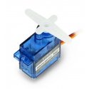 Elecfreaks Servo EF90D 360 - mikro - vanteella ja renkaalla Elecfreaks Servo EF90D 360 - mikro - vanteella ja renkaalla