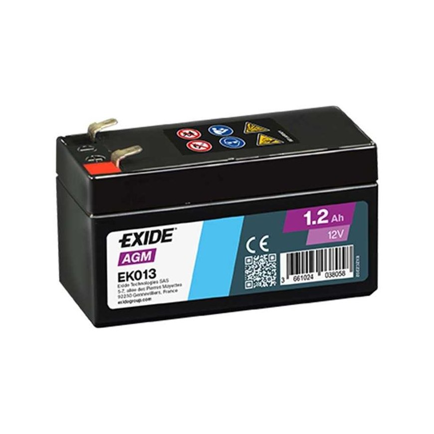 Exide Akumuliatorius 1.2 Ah 18A EN 12V AGM