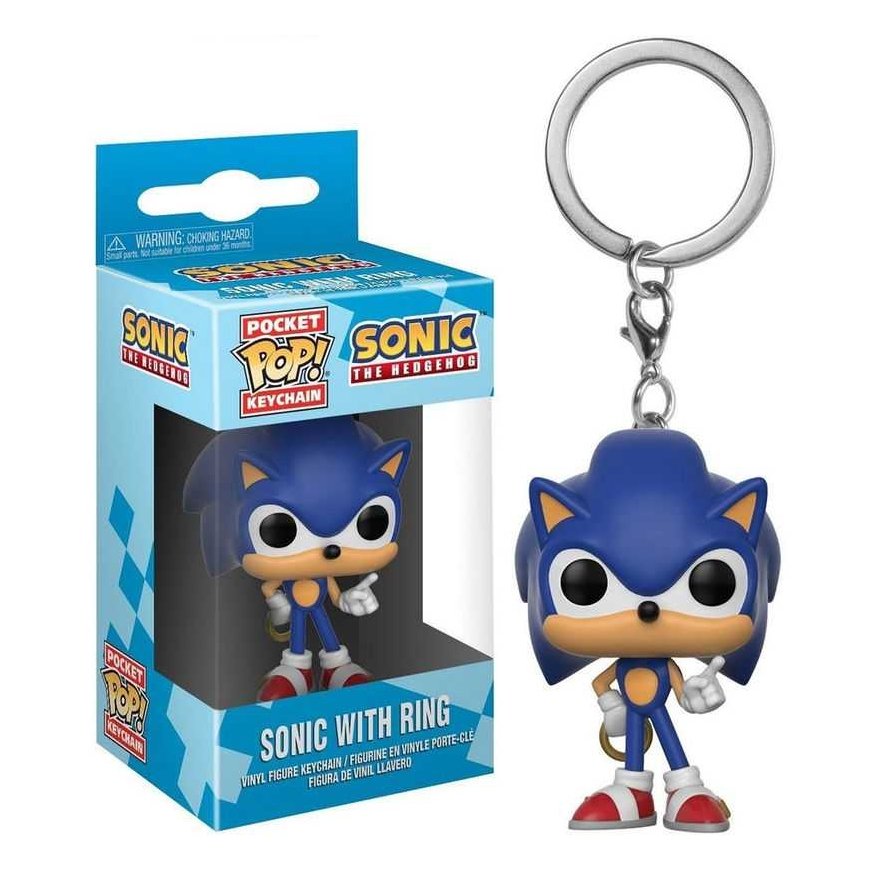 FUNKO POP! Raktų pakabutis: Sonic – 3