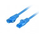 Lanberg PCF6A-10CC-0100-B networking cable Blue 1 m Cat6a S/FTP (S-STP) Lanberg PCF6A-10CC-0100-B networking cable Blue 1 m Cat6a S/FTP (S-STP)