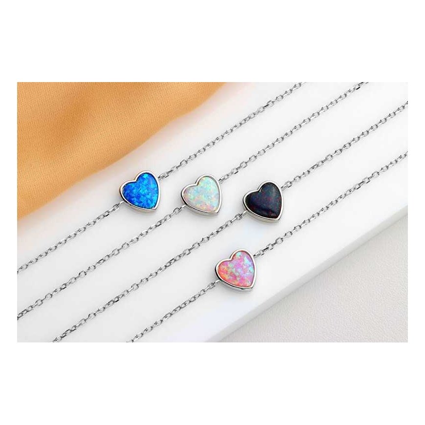 Brilio Silver Minimalist Silver Bracelet Heart BRC123WP – 5