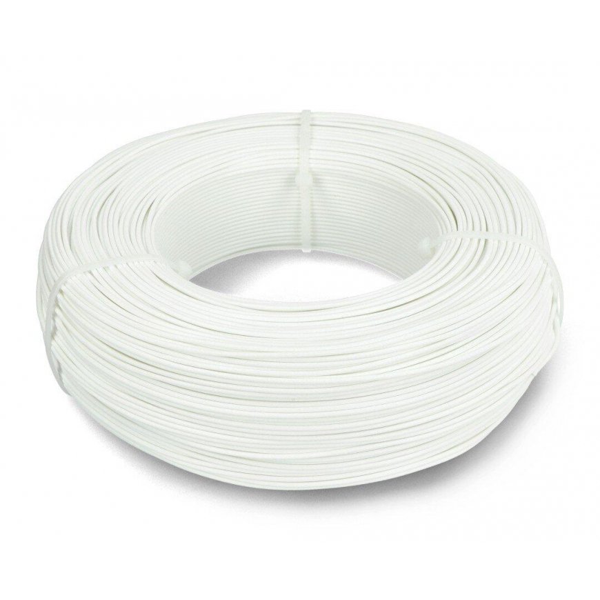 3D plastic Fiberlogy Refill Easy PET-G 1.75 mm 0.85 kg - White – 2