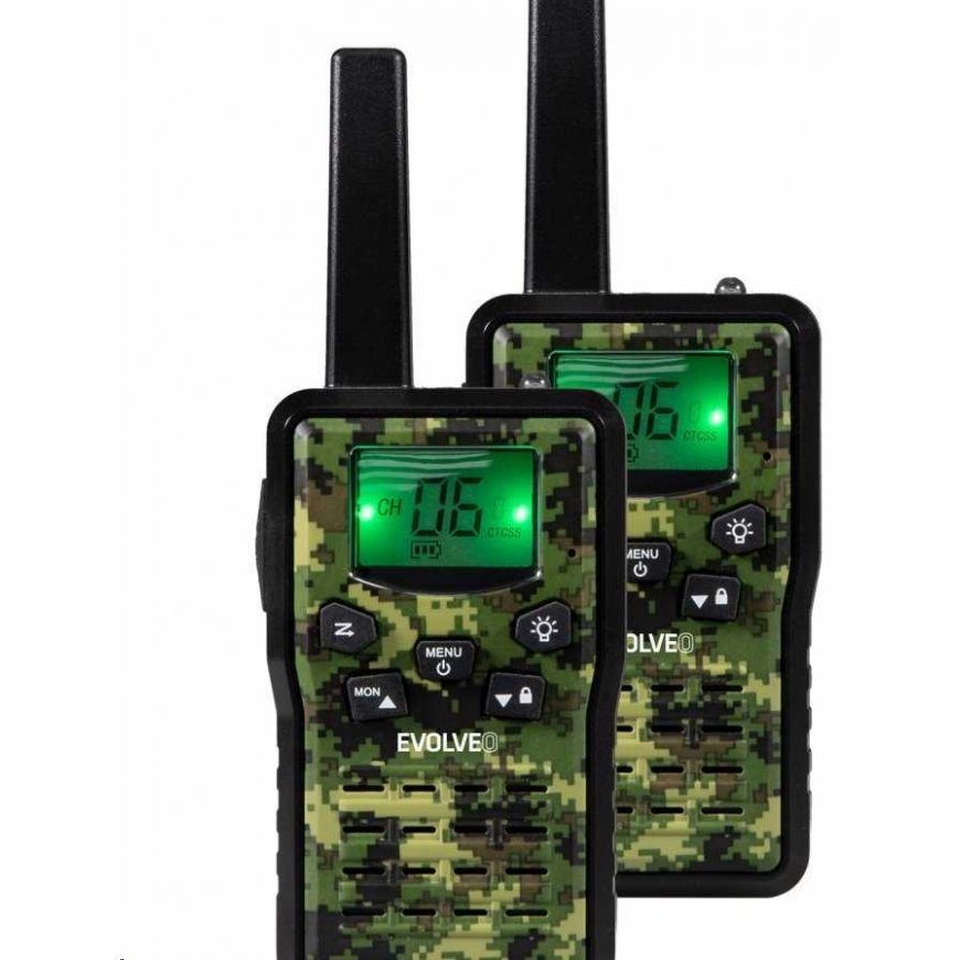 EVOLVEO FreeTalk 2W, PMR radio with 0.5 and 2W power – 3