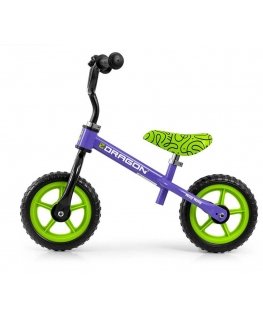 Milly Mally Balance Bike Dragon Purple