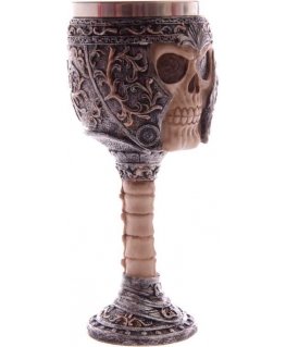 Puckator Skull Warrior Gothic goblet