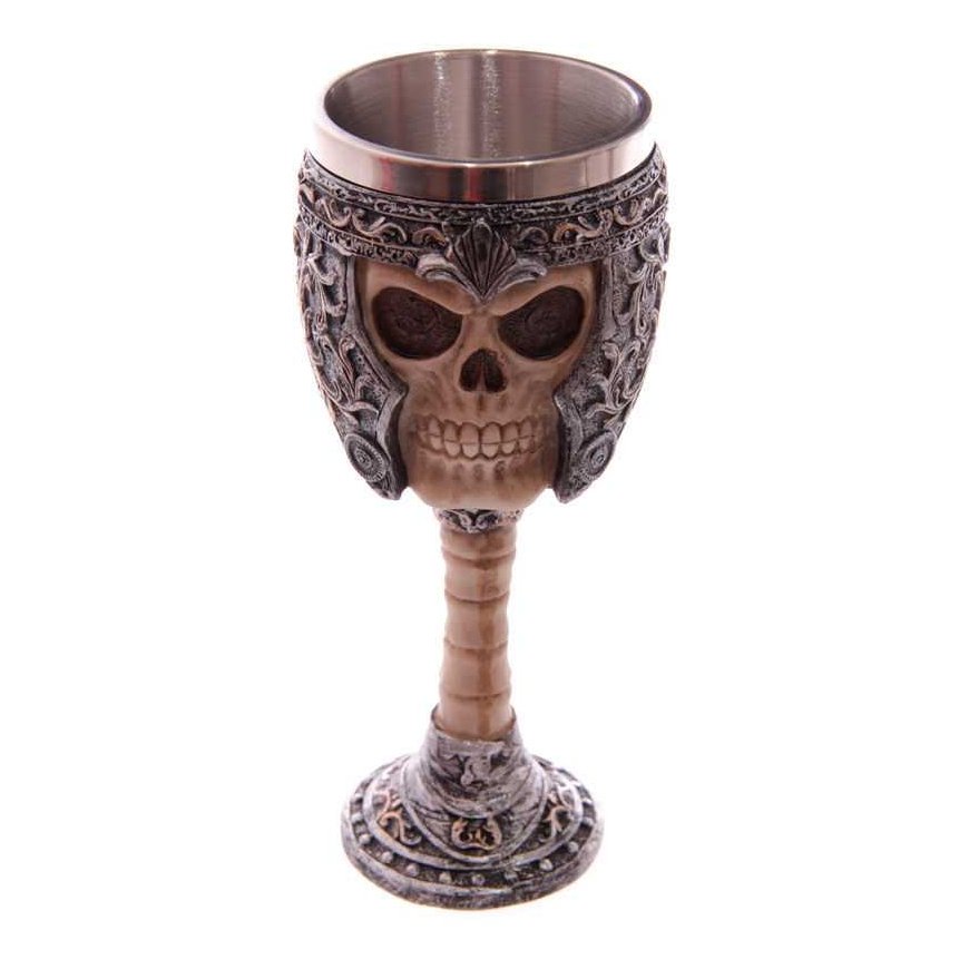 Puckator Skull Warrior Gothic goblet – 4