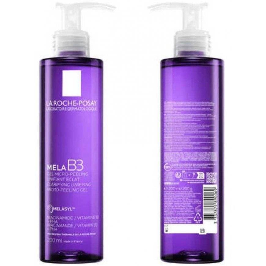 Facial cleansing gel La Roche Posay MELA B3 200 ml Unifying