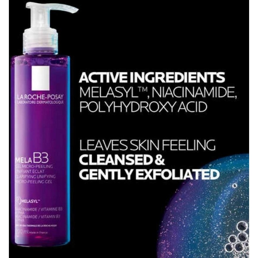 Facial cleansing gel La Roche Posay MELA B3 200 ml Unifying – 3
