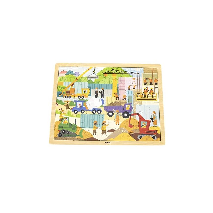 Viga Puzzle 48 osaa. - Rakentaminen