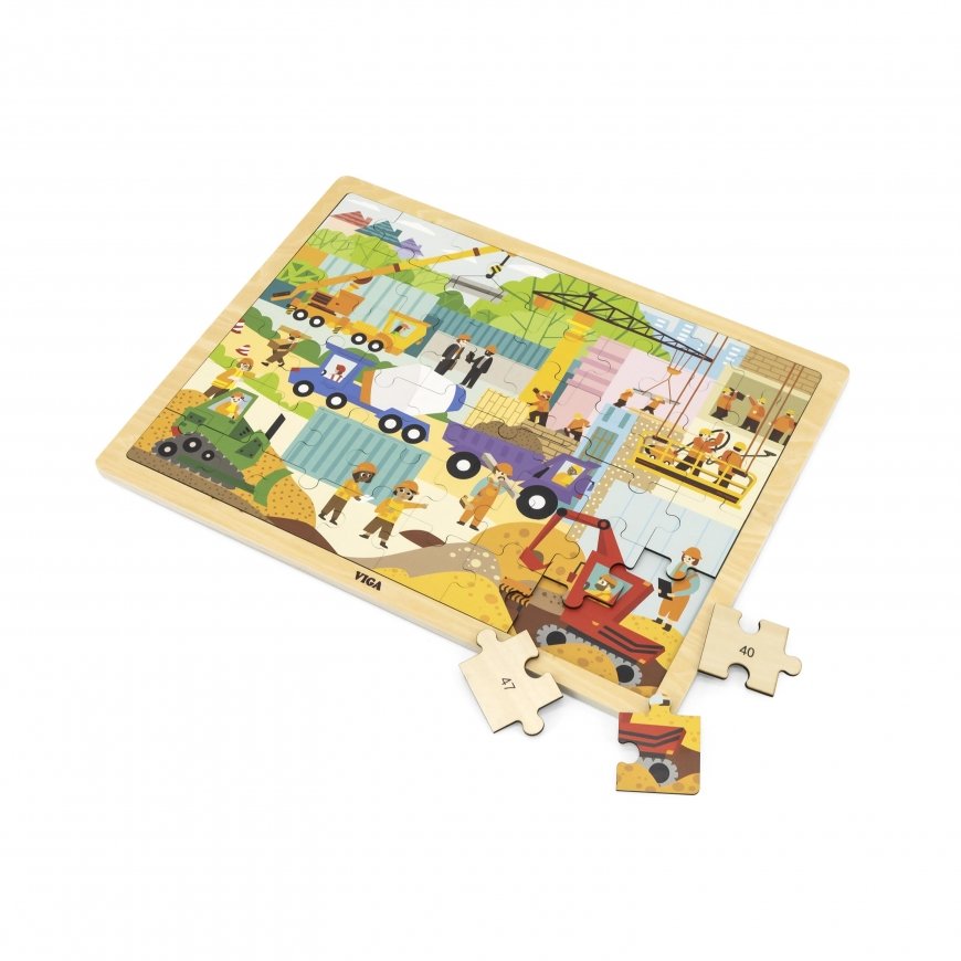 Viga Puzzle 48 osaa. - Rakentaminen – 3