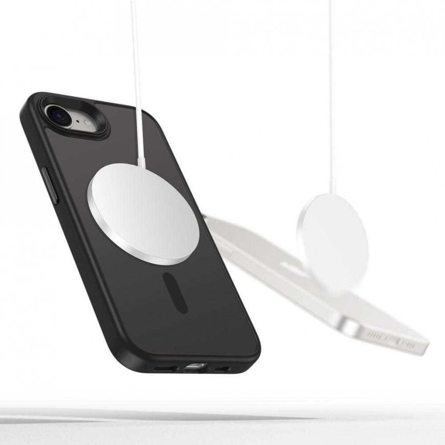 Tech-Protect MagMat MagSafe iPhone 16e Case - Matte Black