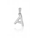 JVD Minimalistinen hopea kirjain "A" riipus SVLP0948XH2000A JVD Minimalistinen hopea kirjain "A" riipus SVLP0948XH2000A