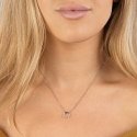 Again Jewelry Sparkling Silver Horseshoe Necklace AJNA0021 Again Jewelry Sparkling Silver Horseshoe Necklace AJNA0021