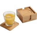Kesper Kesper Cup pads, pack of 6, Bamboo