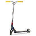 SOKE PRO stunt scooter in dark blue and red