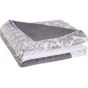 Double-sided bedspread DecoKing ALHAMBRA 170x270 cm, gray/white Double-sided bedspread DecoKing ALHAMBRA 170x270 cm, gray/white