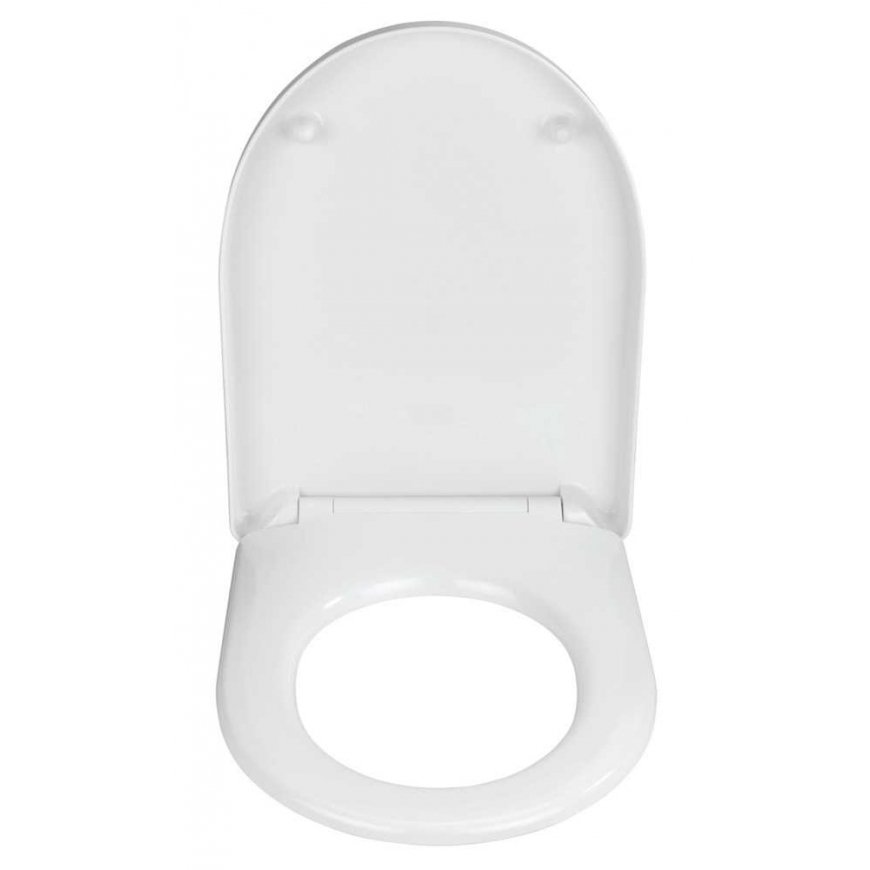 WENKO 24339100 toilet seat Hard toilet seat Duroplast White – 3