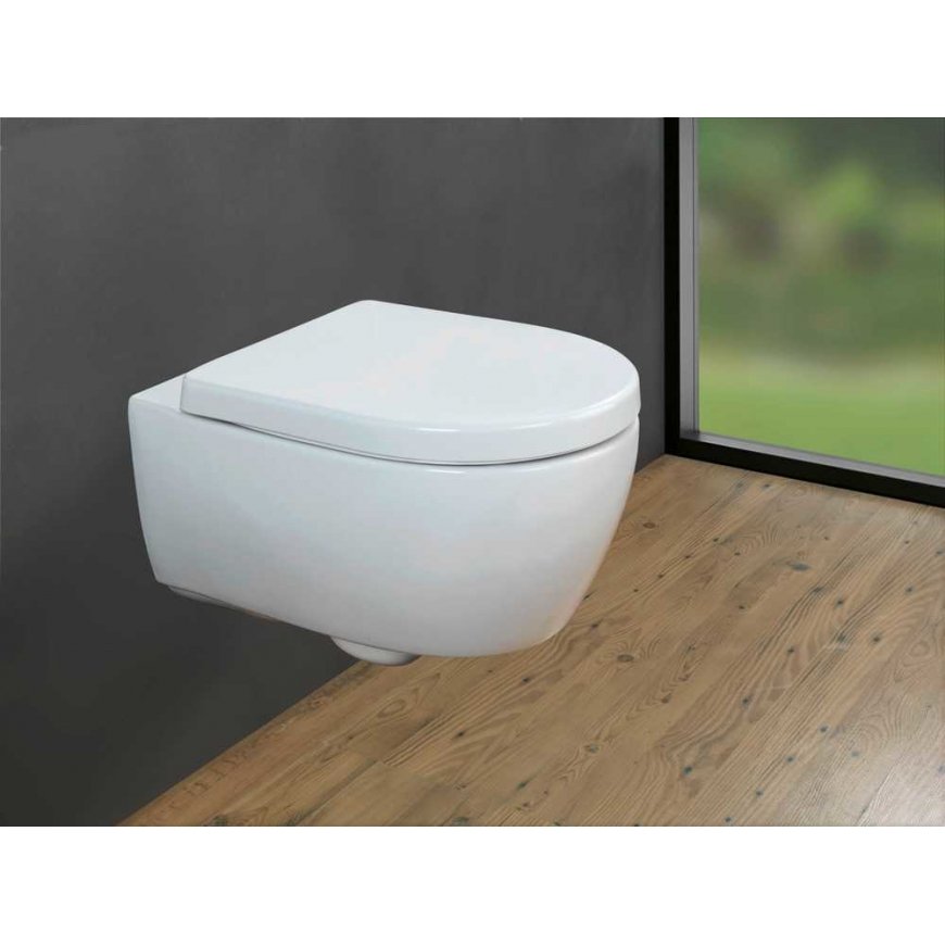 WENKO 24339100 WC-istuin Kova wc-istuin Duroplast Valkoinen – 4