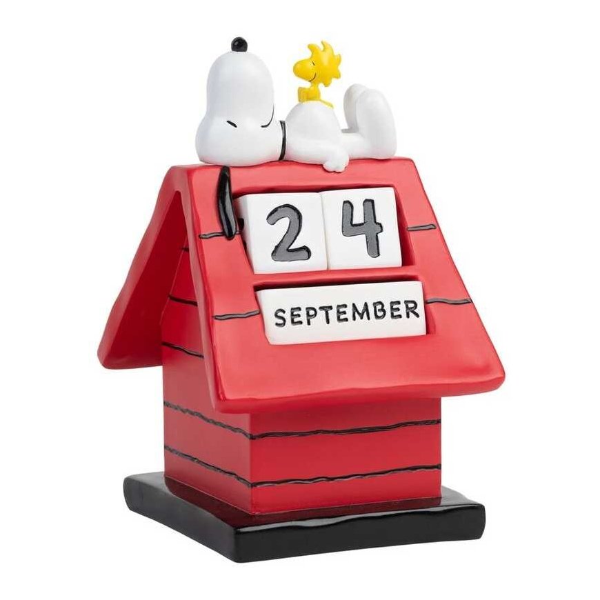 ERIK Snoopy Doghouse 3D perpetual calendar