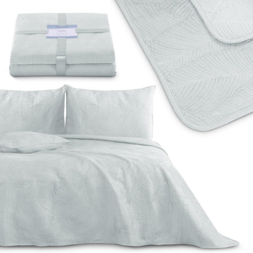 Bedspread AmeliaHome PALSHA 260x280 cm, color: gray
