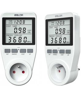 Vienfazis vatmetras Berdsen BD-990 baltas