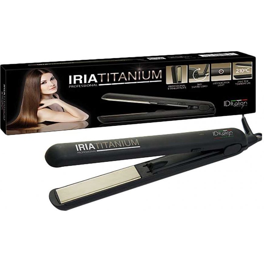 Plaukų tiesintuvas Iria Titanium Id Italian IDETITIRIA (1 vnt.) – 2