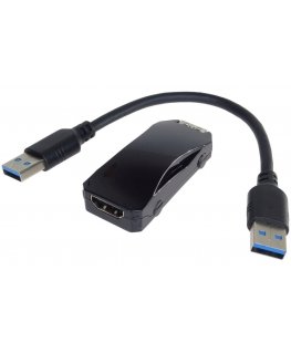 PremiumCord USB 3.0 adapter na HDMI with sound, FULL HD 1080p