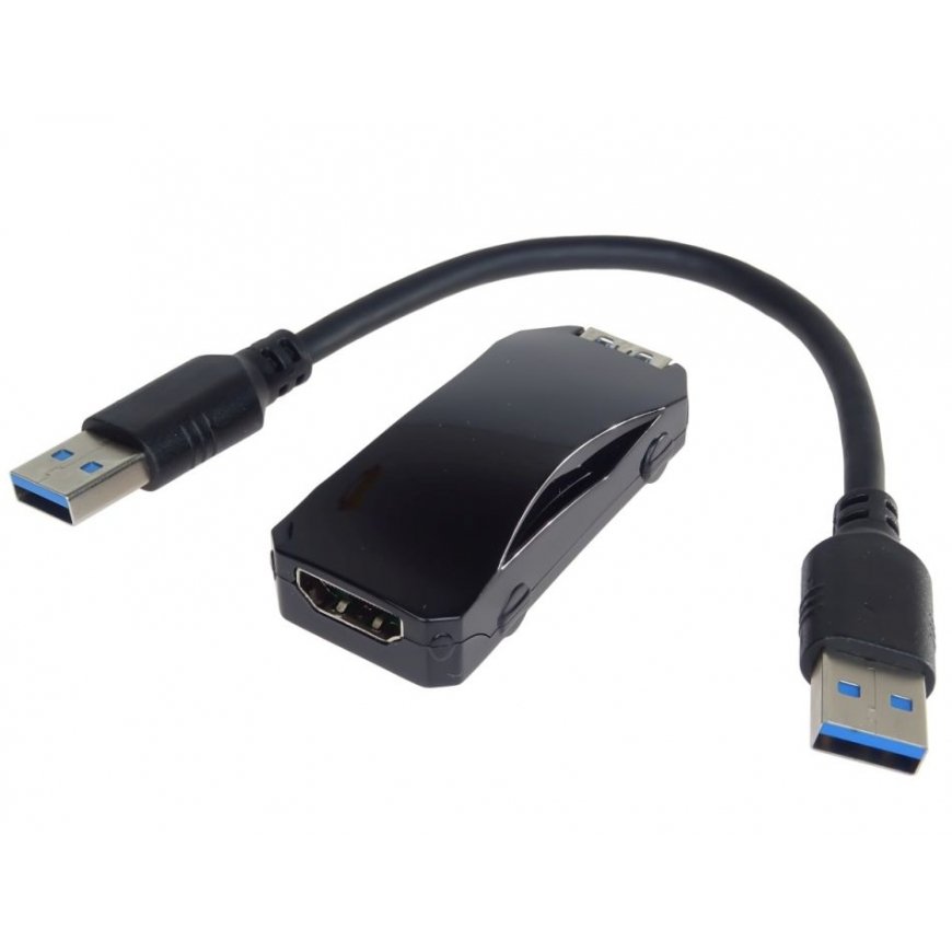 PremiumCord USB 3.0 adaptér na HDMI se zvukem, FULL HD 1080p – 2