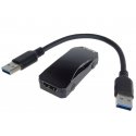 PremiumCord USB 3.0 adapter na HDMI with sound, FULL HD 1080p