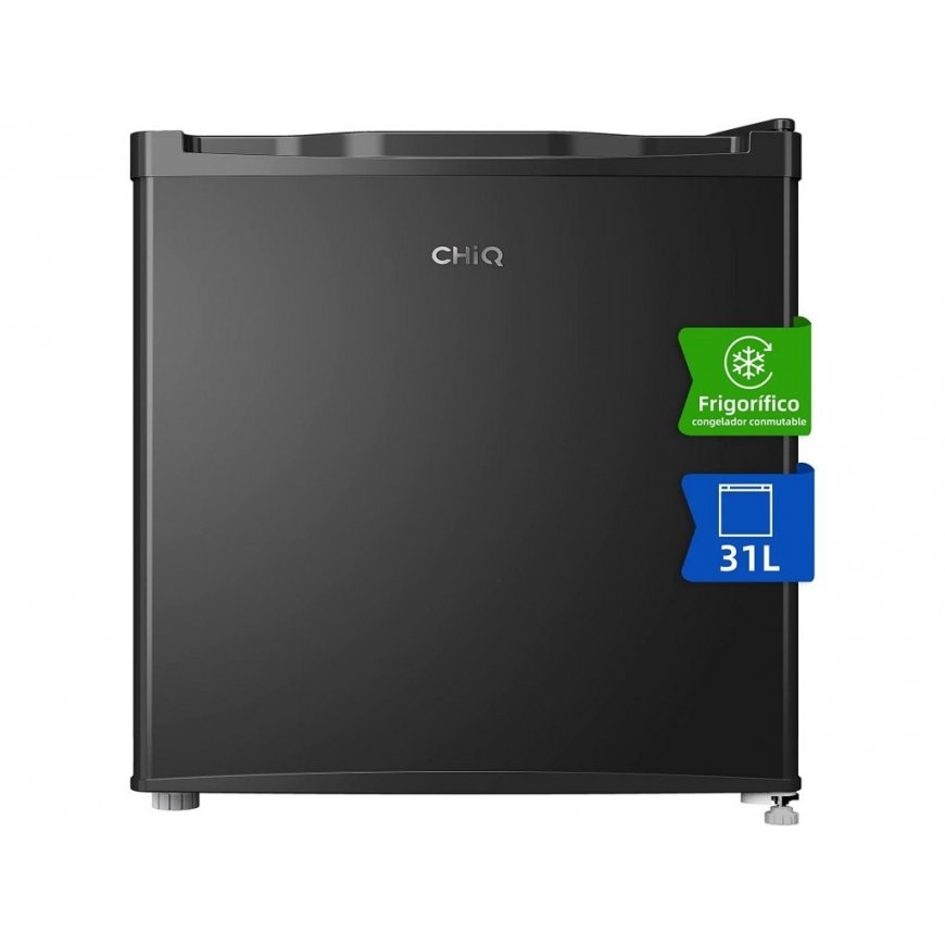 CHiQ CSD31D4E minibaari, 31 litraa, 2 lokeroa, -24 °C - +10 °C, pakastin - jääkaappi, 41 dB – 2