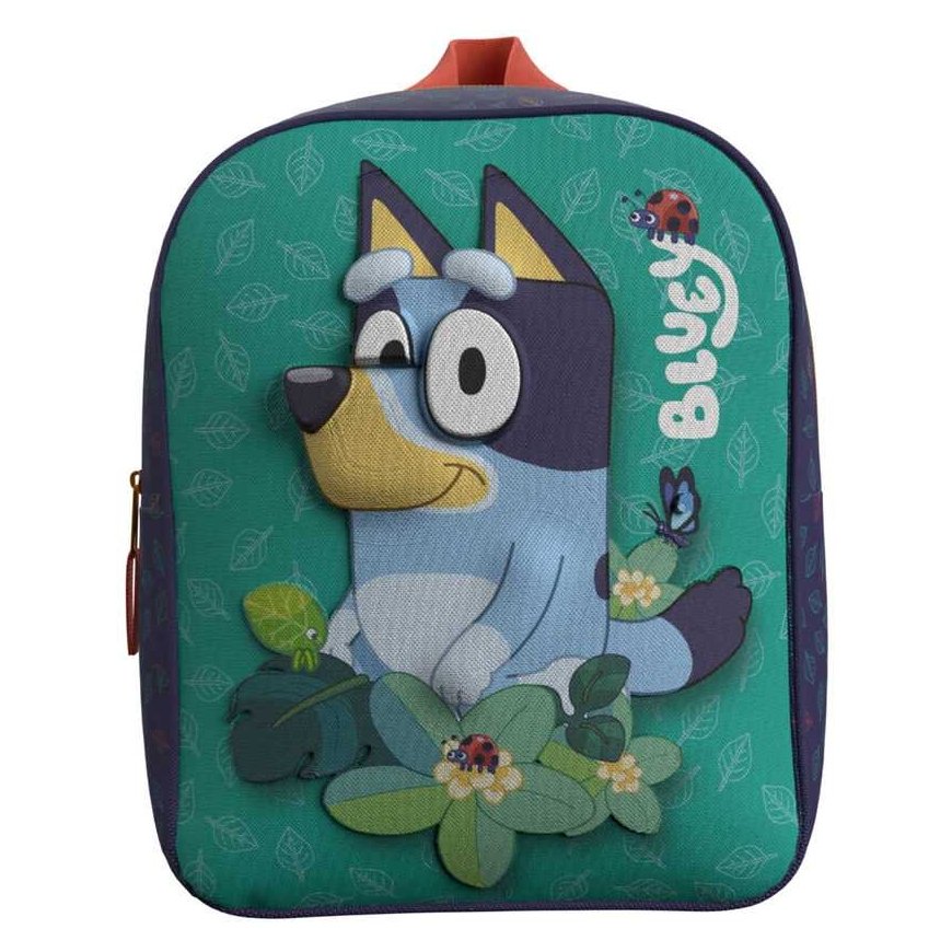 Cyp Brands Bluey Leaves 3D-reppu 30cm