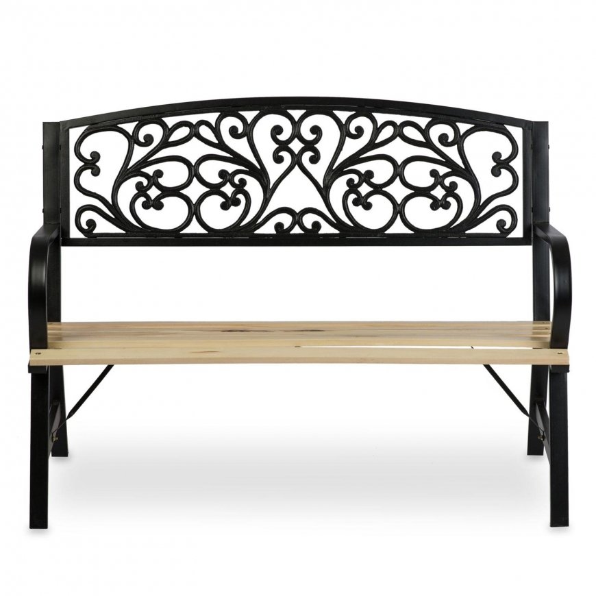 Sofotel Ivy garden bench with backrest 122 x 88.5 x 55.5 cm – 4