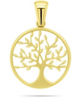 Brilio Silver Brilio Silver Popular gold-plated pendant Tree of Life PT57Y