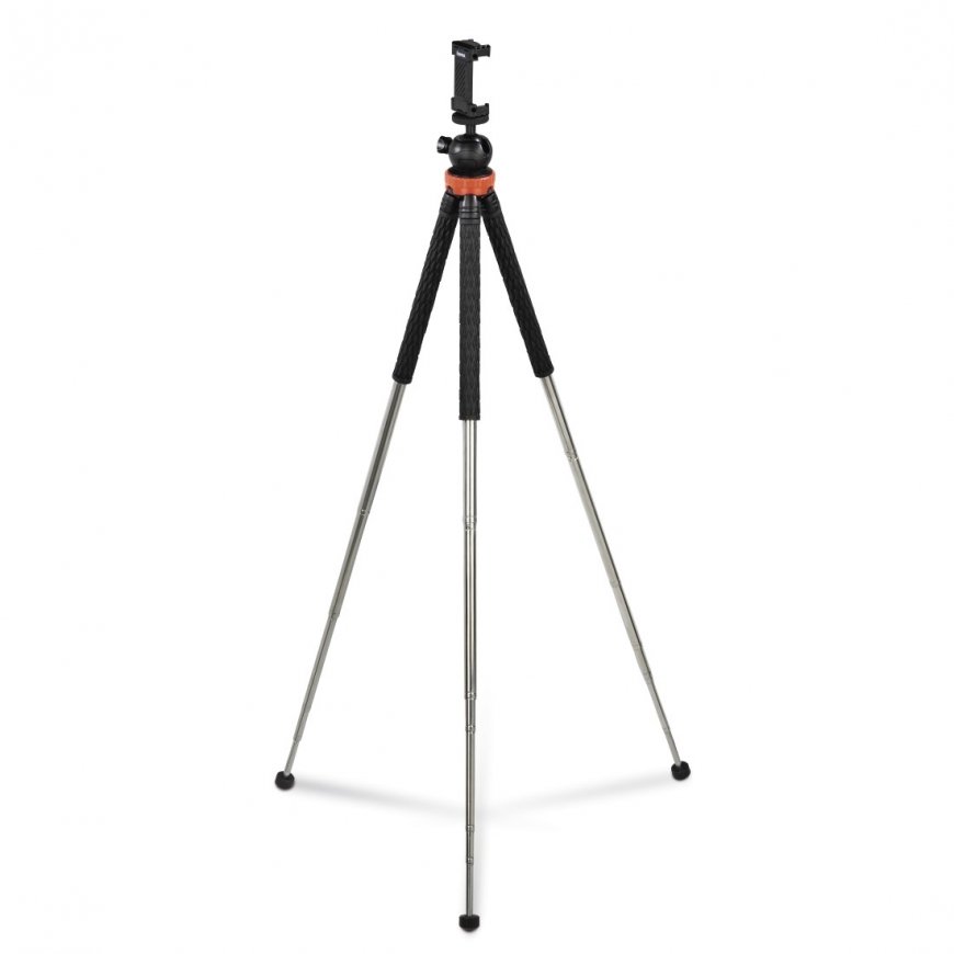 Hama Traveller Pro kolmjalg Nutitelefon/seikluskaamera 3 jalg(ad) Must, Punane – 2