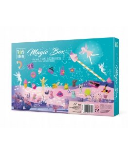 Kalendarz Adwentowy Magic Box 23 gumki do ścierania puzzle + ołówek STN 7557