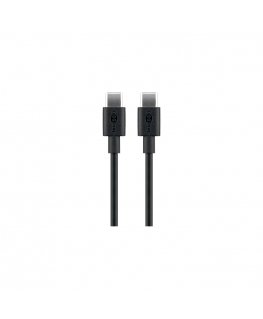 Wentronic 66318 USB-kaabel USB 2.0 1 m USB C Must