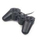 Gembird JPD-UDV-01 игровой контроллер Черный USB 2.0 Геймпад Аналоговый/цифровой ПК Gembird JPD-UDV-01 игровой контроллер Черный USB 2.0 Геймпад Аналоговый/цифровой ПК